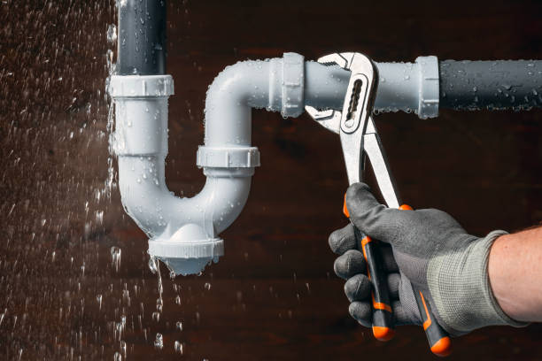 Professional Sewer Line Repair technician working in Fort Drum, NY